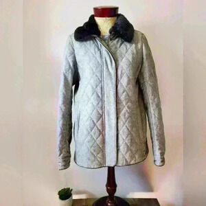 ALFRED SUNG lightweight wool blend jacket. Size medium.